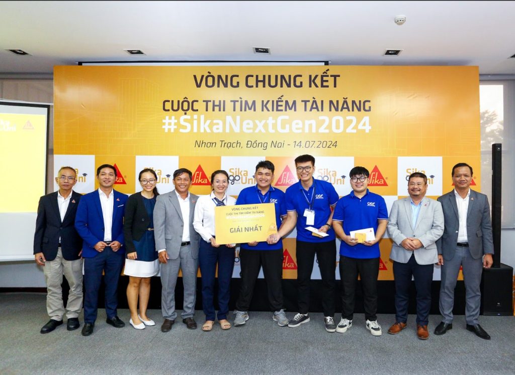 Cuộc thi #SikaNextGen 2024: Phát triển nguồn nhân lực cho ngành xây dựng