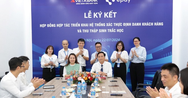 VietABank hợp tác Epay về định danh khách hàng và thu thập sinh trắc học