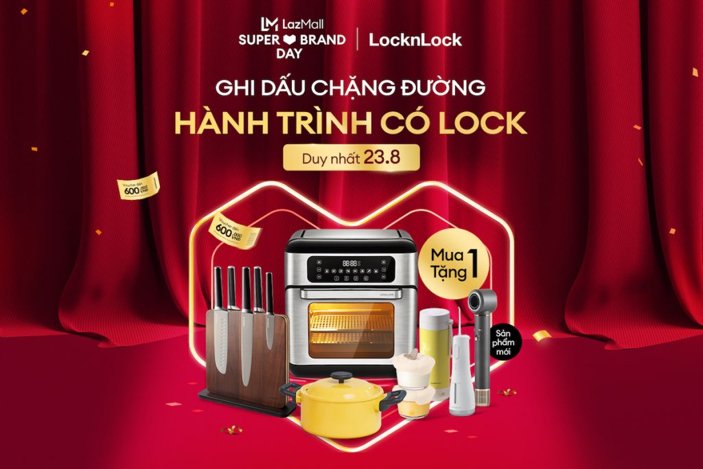 GHI DẤU CHẶNG ĐƯỜNG – HÀNH TRÌNH CÓ LOCK – SALE RỰC RỠ LÊN ĐẾN 50%++ TẠI LAZADA