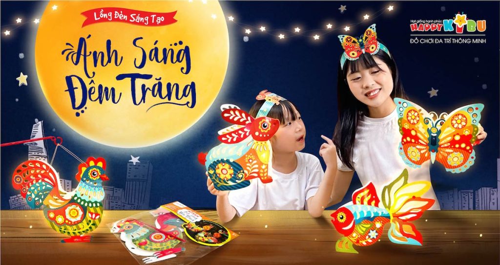 Lồng đèn Happy Kibu – Khơi gợi yêu thương bảo vệ môi trường