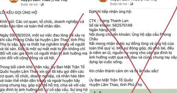 Tràn lan lừa đảo, tin giả trong đợt bão lũ tại miền Bắc