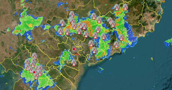 Nam bộ tiếp tục xuất hiện đợt mưa giông, sấm sét mới