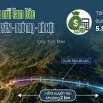Hầm xuyên núi Tam Đảo nối Thái Nguyên – Phú Thọ – Hà Nội như thế nào?