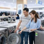 Vì sao máy giặt cửa trên thường rẻ hơn cửa trước?