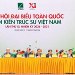Gần 500 đại biểu về dự Phiên họp đầu tiên tại Đại hội Đại biểu toàn quốc Hội KTS Việt Nam khóa XI