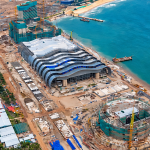 Công trình VIP quy mô 8.500 m2 dần lộ diện, nhà biểu diễn lớn hơn nơi trao giải Oscar cũng hoàn thành gần 100% kết cấu bê tông cốt thép
